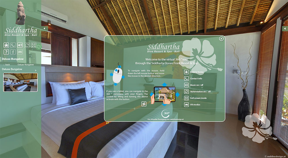 panoramafotografie 360 VR Touren virtuelle touren hotels resort